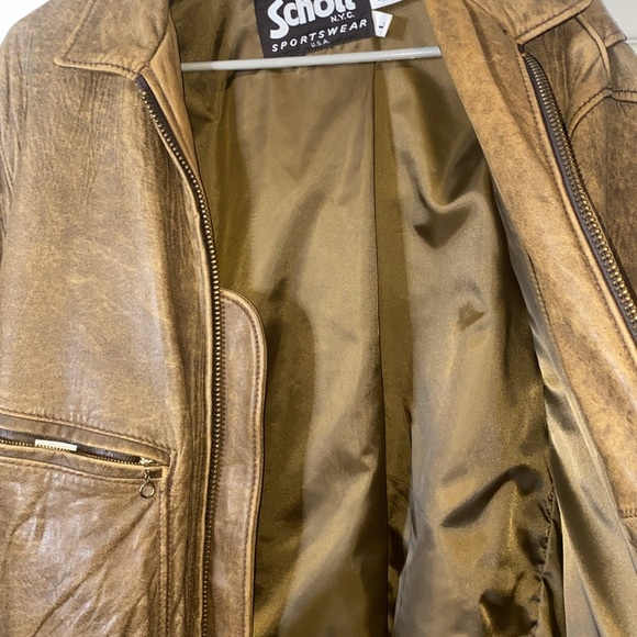 Schott  NYC Model 275 raiders jacket Size 42 Fab! - Picture 7 of 9